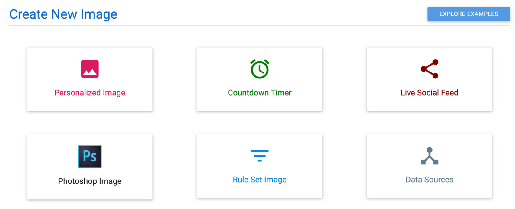 Create new image dialog screenshot