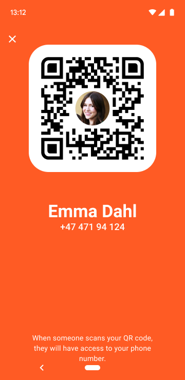 Vipps QR-code example