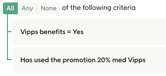 Used the promotion and have Vipps Benefits