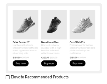 Top selling products module in Engage