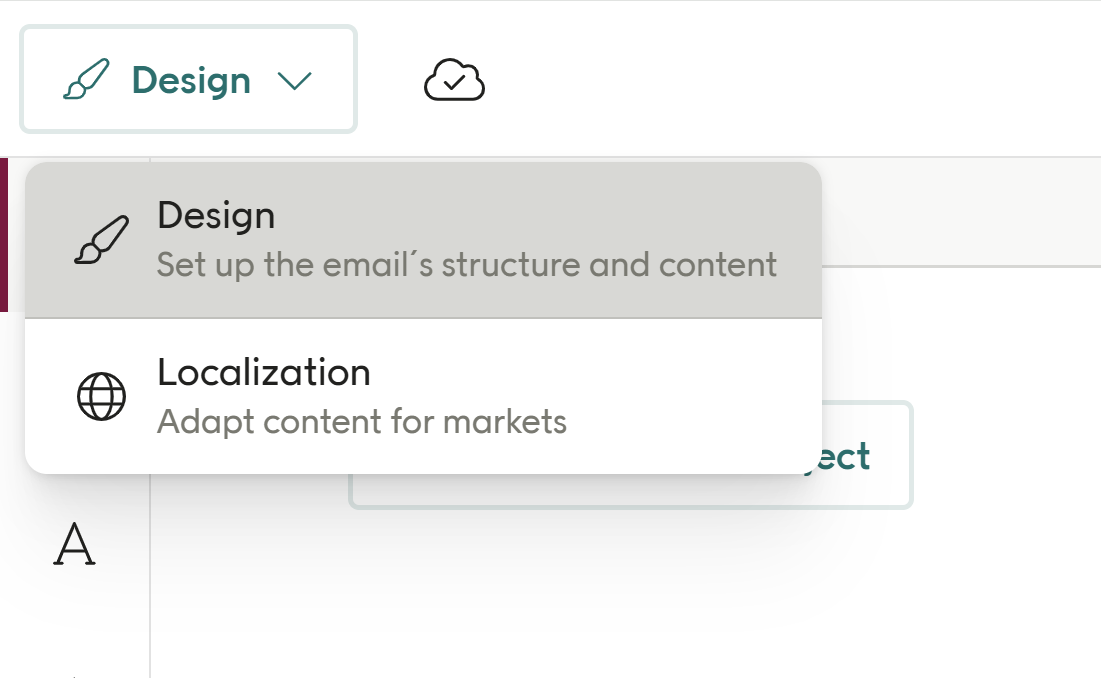 Design and localization selection