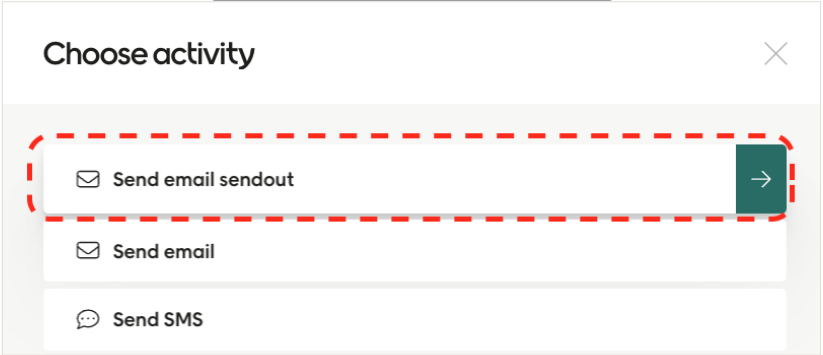Send email activity in Automation