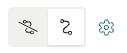 Screenshot showing the dynamic data toggles in Design Studio